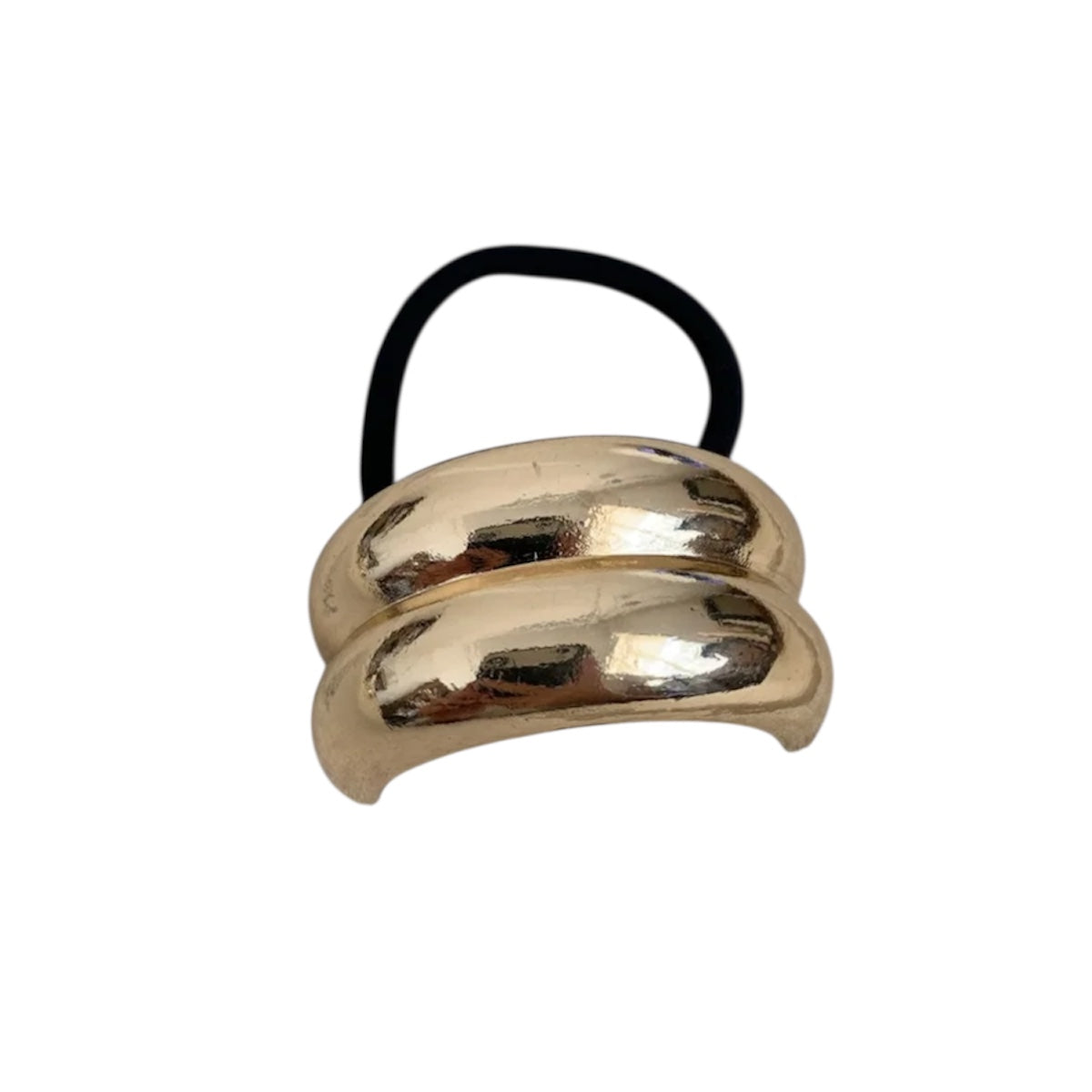 Élastique cheveux Or Double Anneau Chéri Chérie