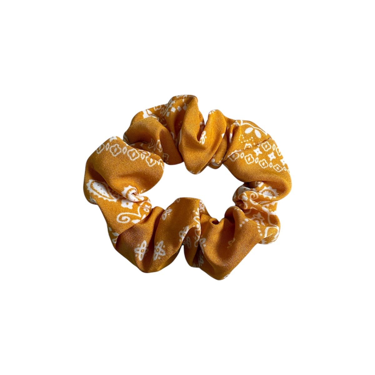 Chouchou bandana jaune Chéri Chérie