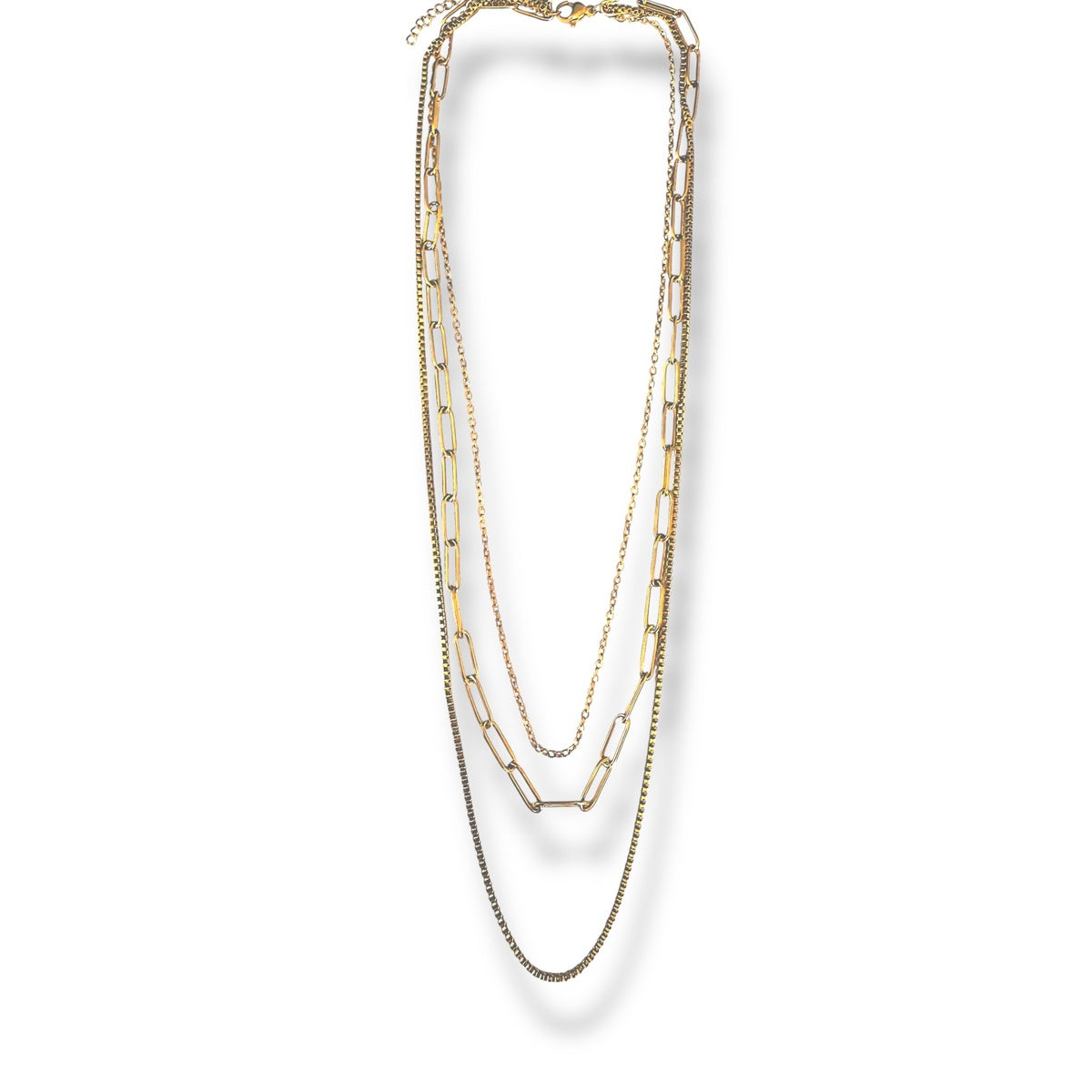 Collier Triple rangs