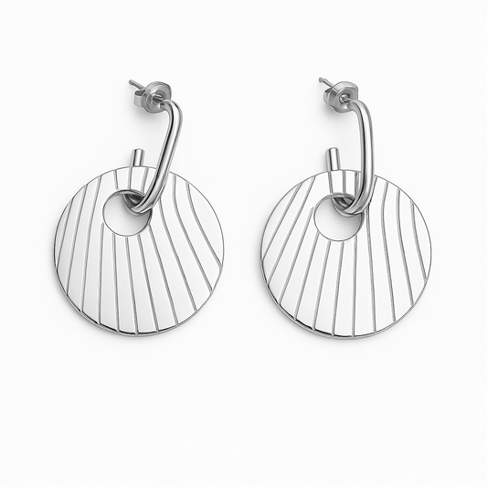 Boucles d'oreilles disques Chéri Chérie