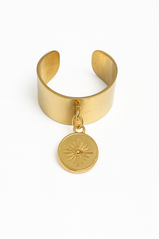 Bague breloque médaillon Chéri Chérie