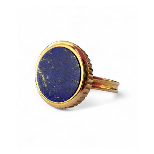 Bague Lapis rond