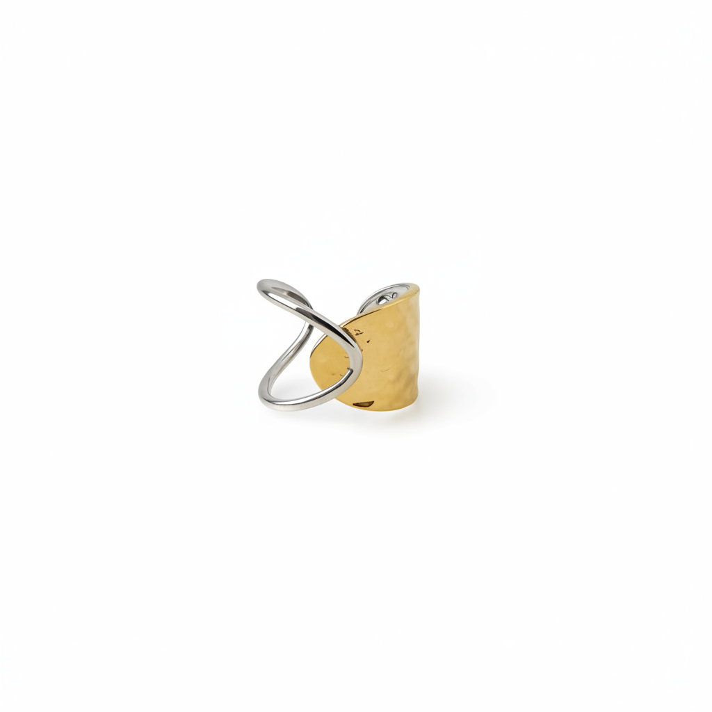 Pure Ring – Adjustable Minimalist Ring | 316L Surgical Steel | Chéri Chérie